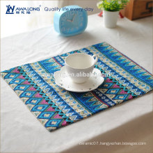 Bohemia style Cotton China Morden design Table plate mat for wholesale